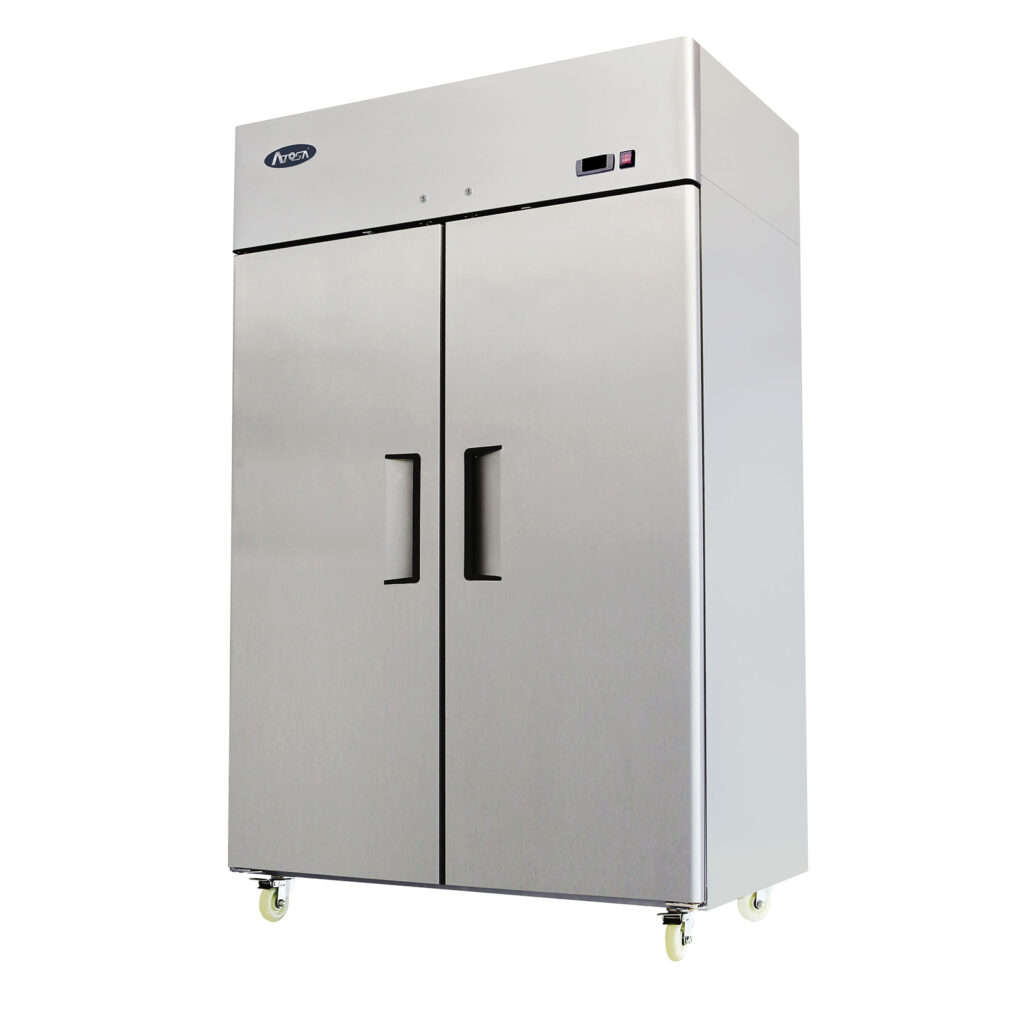 Atosa MBF8002GR 2-Door Reach-In Freezer