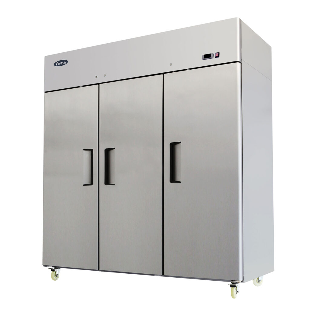 Atosa MBF8003GR 3-Door Reach-In Freezer