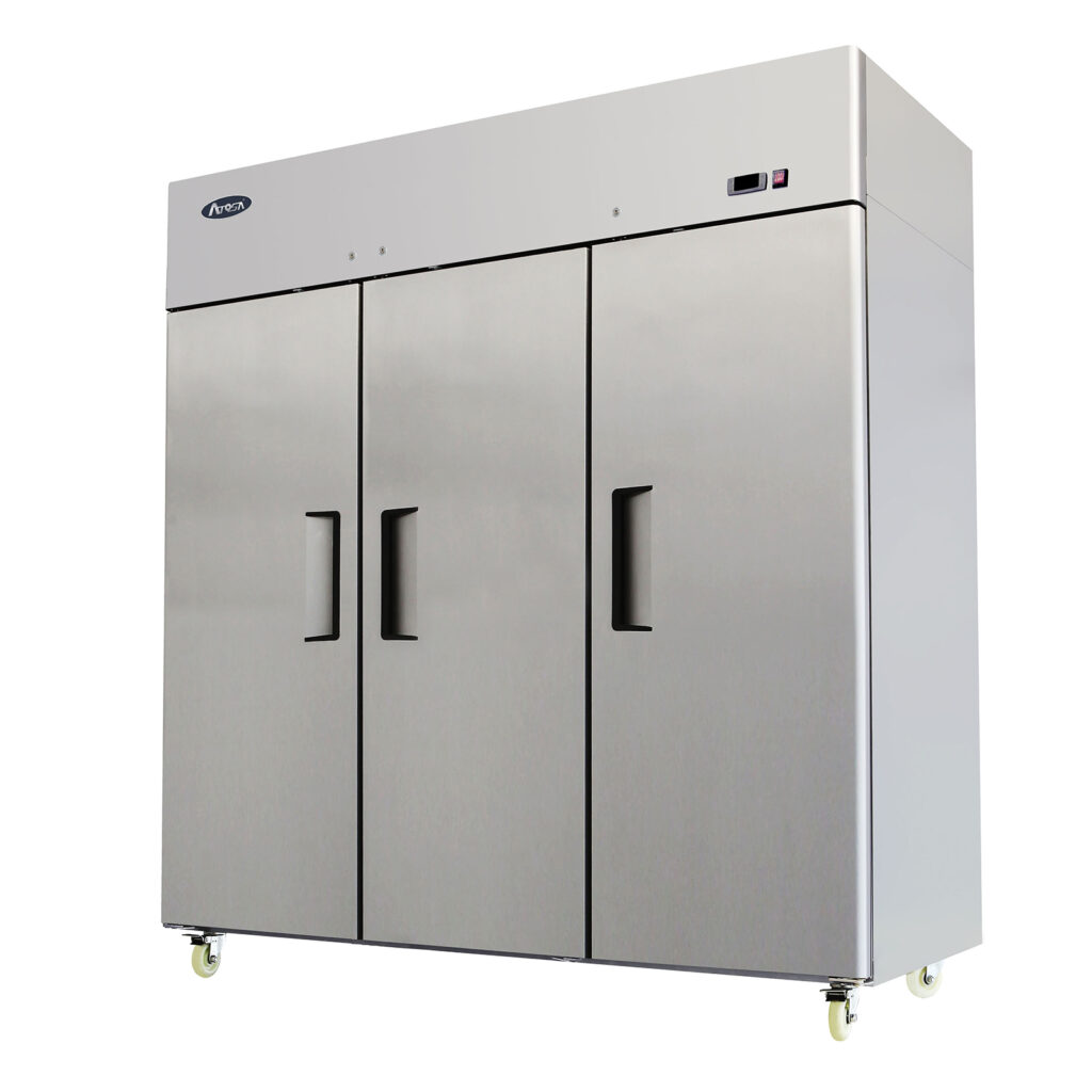 Atosa MBF8006GR 3-Door Reach-In Refrigerator