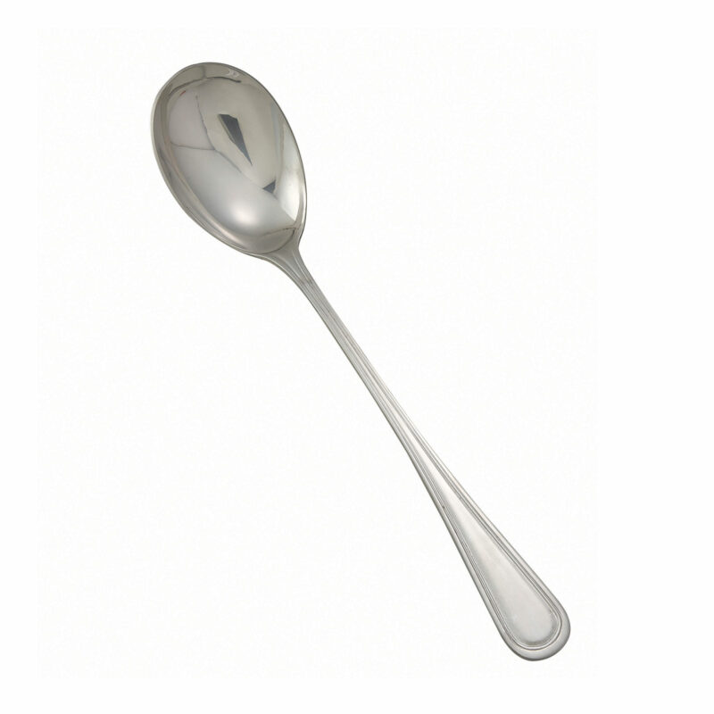 Winco 0030-23 Shangarila 11-1/2" Solid Serving Spoon