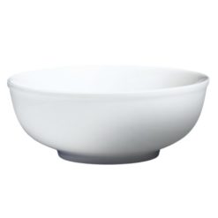 Cameo China 210-74 Imperial soup bowl in white vitrified porcelain, side view