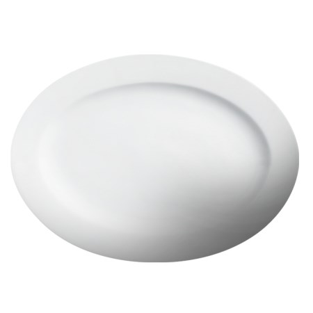 Cameo China 210-83 Imperial White 8-1/4" Oval China Platter (Case of 36)