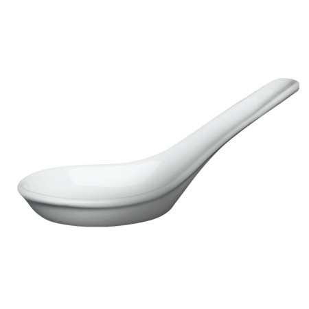Cameo China 210-08N Imperial White Chinese Soup Spoon (Dozen)