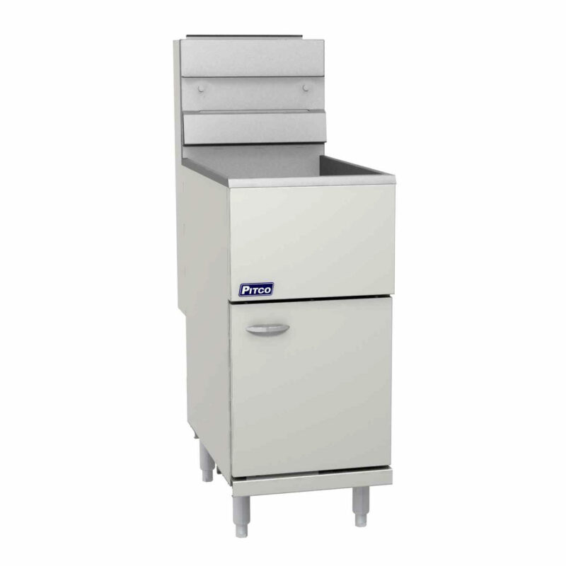 Pitco SG14-S Solstice Gas Floor Fryer, 40-50 lb.