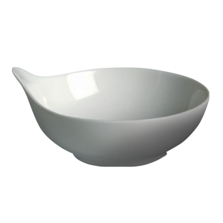 Cameo China 710-59 Fusion 6 oz Sauce Bowl, White (Case of 48)