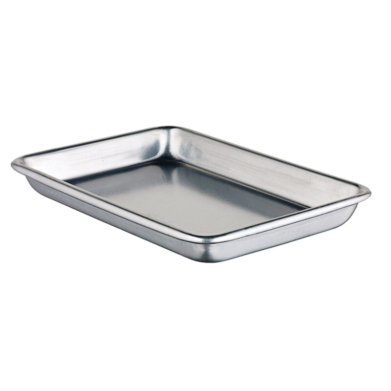 Winco ALXP-0609 Heavy-Duty Rectangular Aluminum Sheet Pan - (9-1/2L x 6-1/2W")