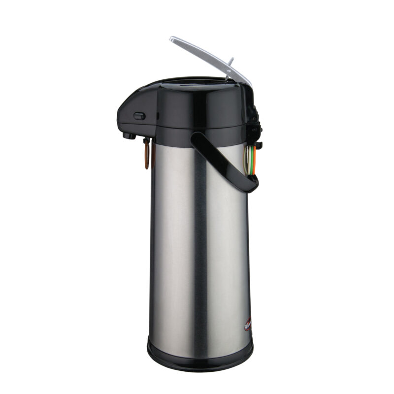 Winco AP-835 Glass-Lined Coffee Airpot, 3 Liter Lever-Top