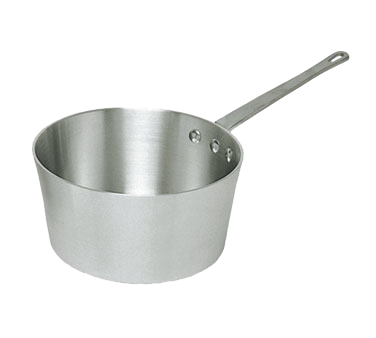 Winco ASP-1 1.5 Qt Tapered Aluminum Sauce Pan