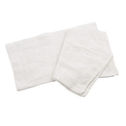 Winco BTW-30 White Bar Towel, 16 x 19 in. (Dozen)