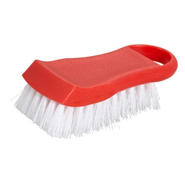 Winco CBR-RD Red Polypropylene Cutting Board Brush w/ Nylon Bristles ( 6-1/2" Long )