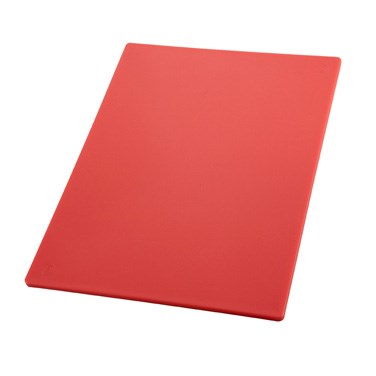 Winco CBRD-1520 Red Polyethylene Plastic Cutting Board ( 15" x 20" x 1/2" )