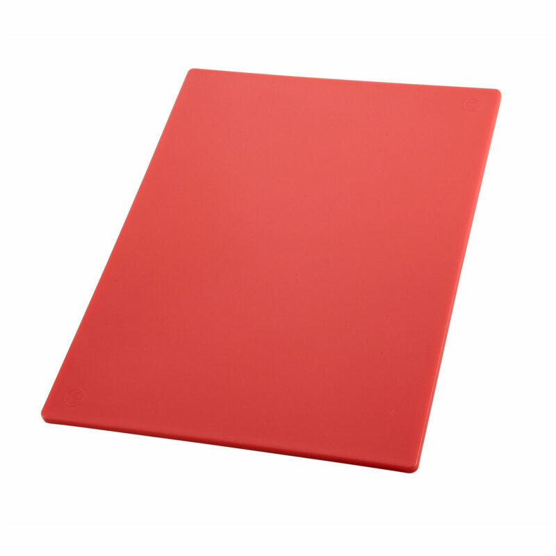 Winco CBRD-1824 Red Polyethylene Plastic Cutting Board ( 18" x 24" x 1/2" )