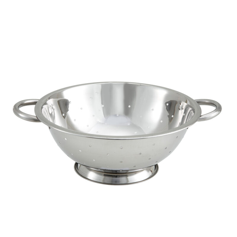Winco COD-3 Stainless Steel Colander w/ Base - ( 3 qt. )