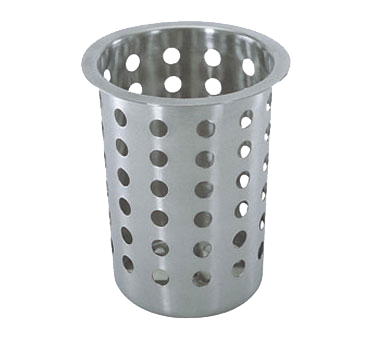 Winco FC-SS Stainless Steel Perforated Flatware Cylinder
