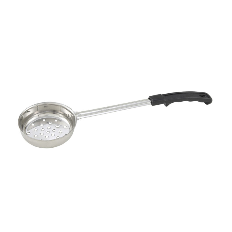 Winco FPP-6 One-Piece Perforated Food Portioner w/ Black Polypropylene Handle ( 6 oz. )