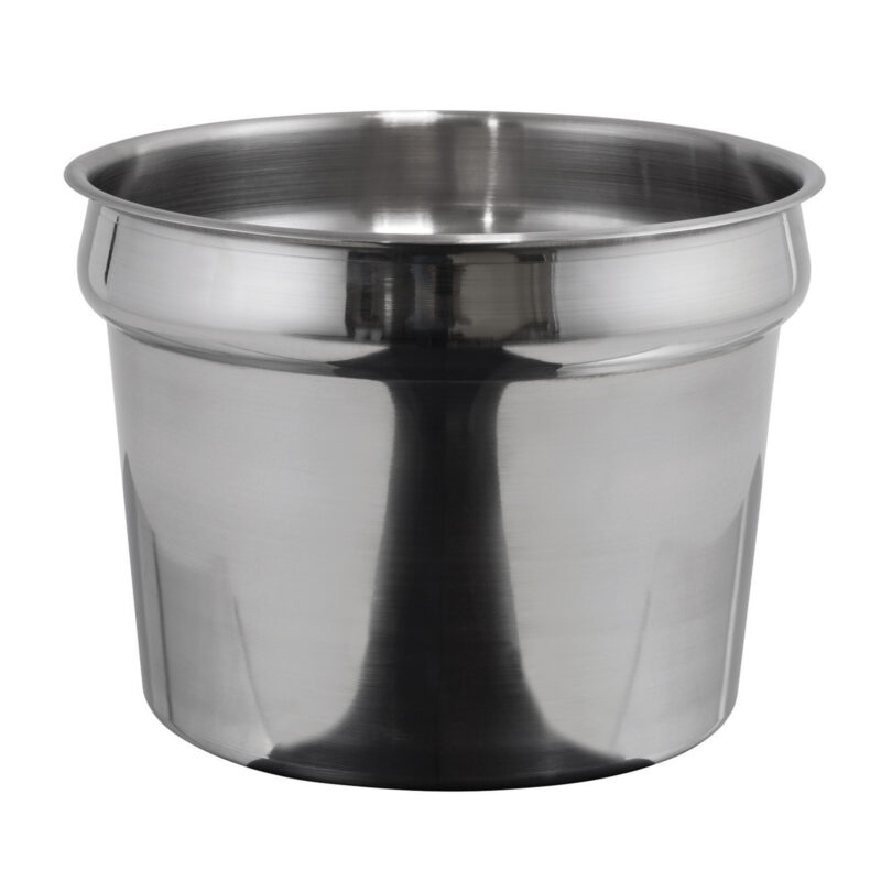 Winco INS-11.0M 11 Qt. Stainless Steel Inset Pan
