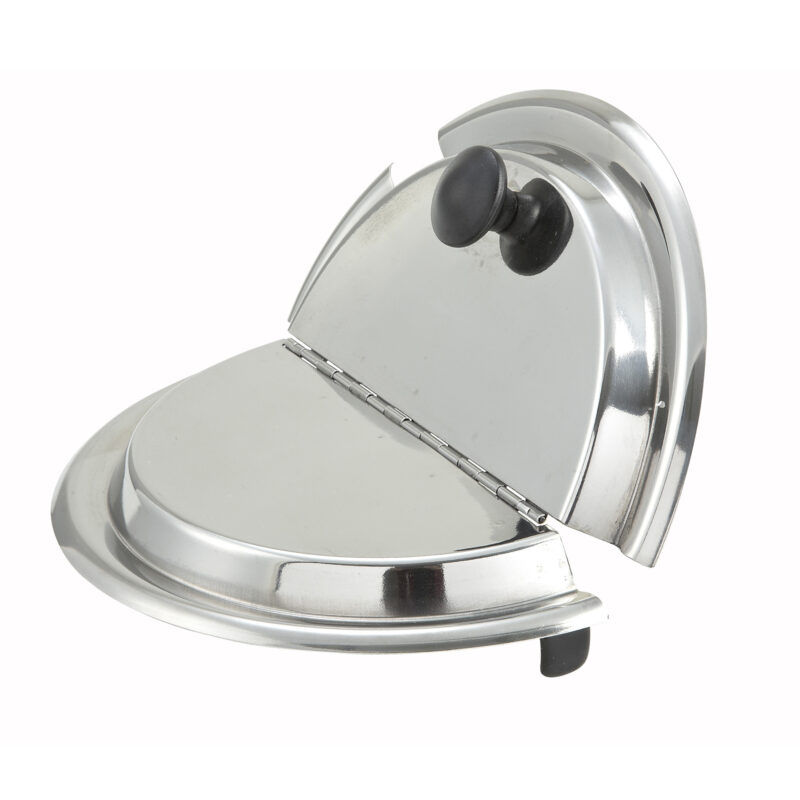 Winco INSH-11 Hinged Inset Cover for 11 Qt. Inset