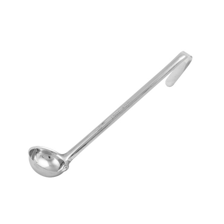 Winco LDI-1.5 One-Piece LDI Series Serving Ladle w/ 10-1/8" Handle ( 1-1/2 oz. )