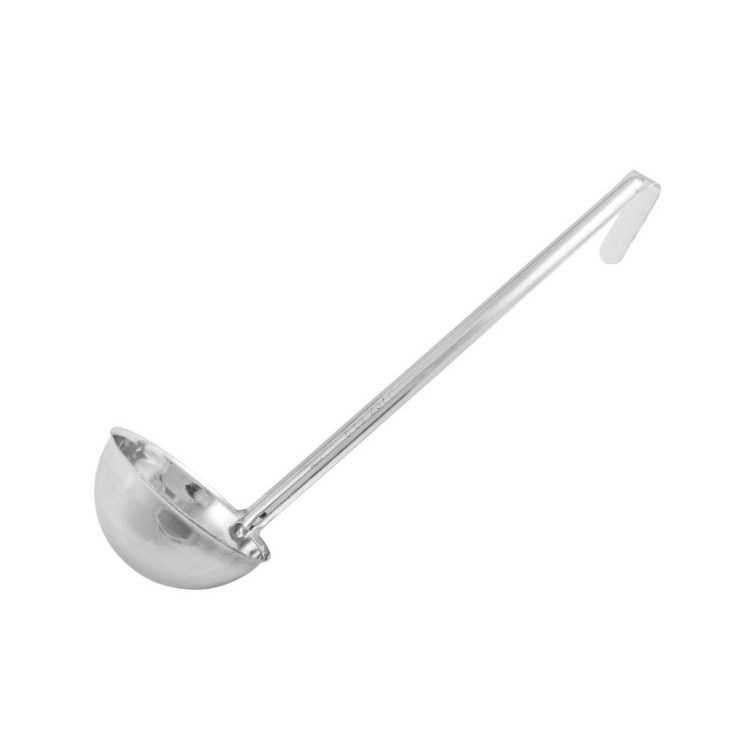 Winco LDI-8 One-Piece LDI Series Serving Ladle w/ 12-1/2" Handle ( 8 oz. )