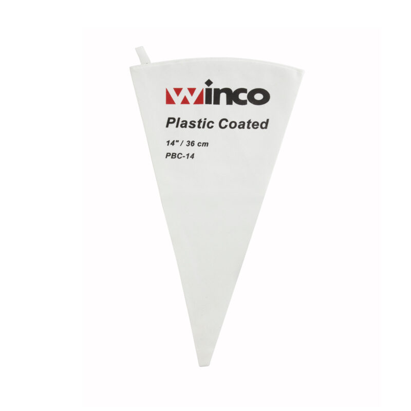 Winco PBC-14 Cotton Canvas Pastry Bag - (14")
