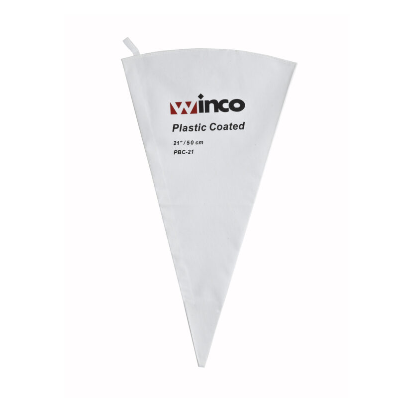 Winco PBC-21 Cotton Canvas Pastry Bag - (21")