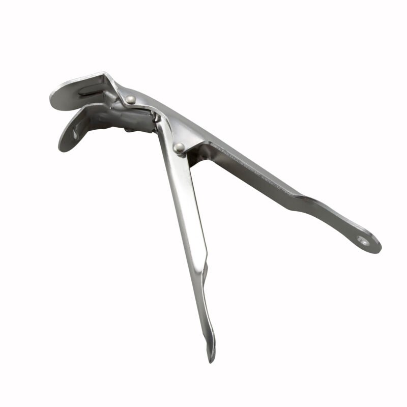 Winco PPG-8 Steel Pizza Pan Gripper for 2" Deep Pans - (8"L)