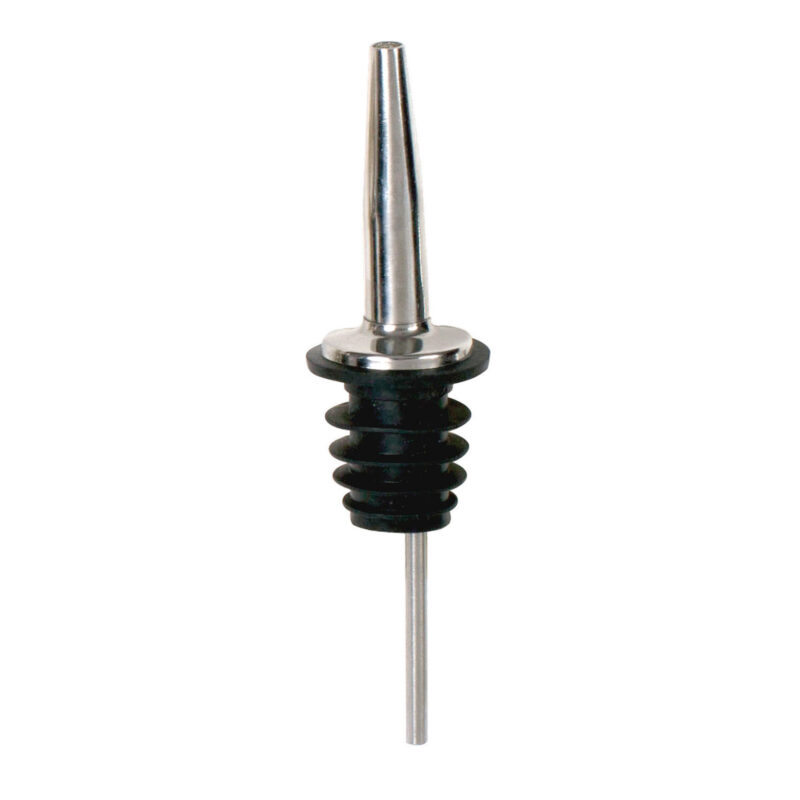 Winco PPM-4 Stainless Steel Tapered Liquor Pourer (12/Pack)