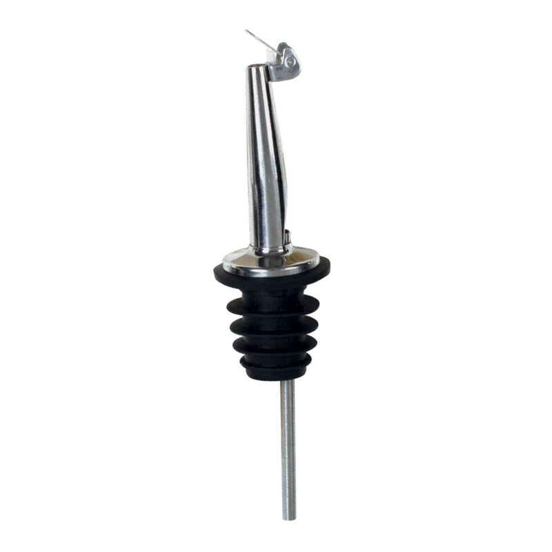 Winco PPM-4C Stainless Steel Liquor Pourer (12/Pack)