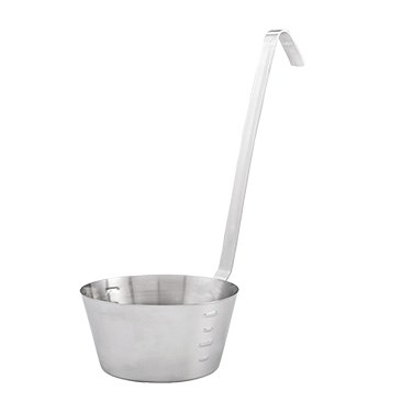 Winco SHHD-1 Stainless Steel Hooked Handle Dipper ( 1 Qt. )