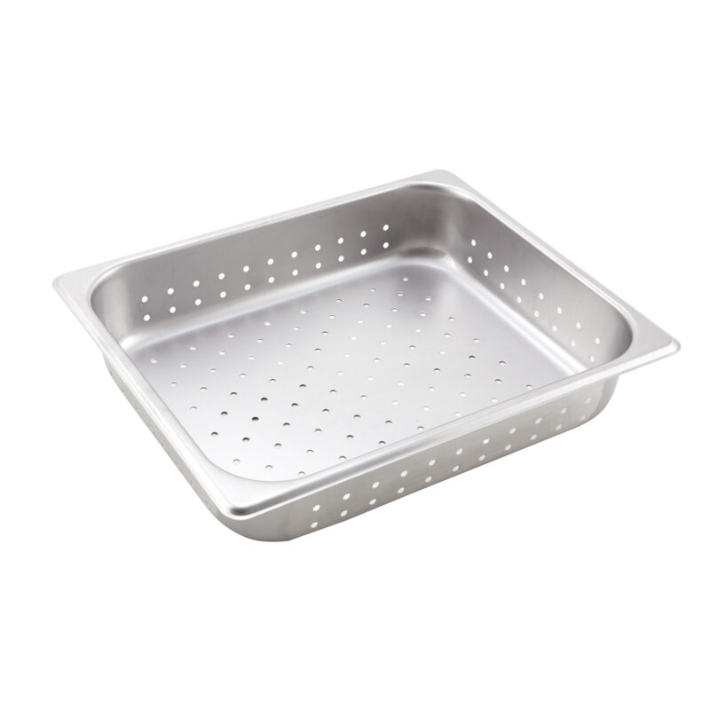 Winco SPHP2 Half Size Perforated Steam Table Pan