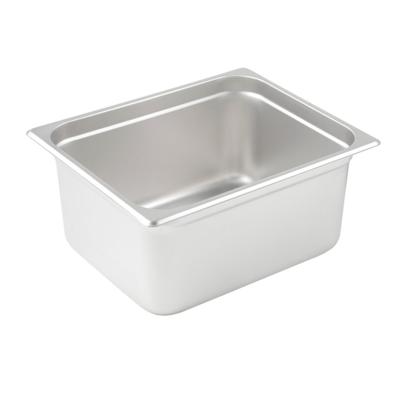 Winco SPJL-206 Half Size Steam Table Pan, 6" Deep
