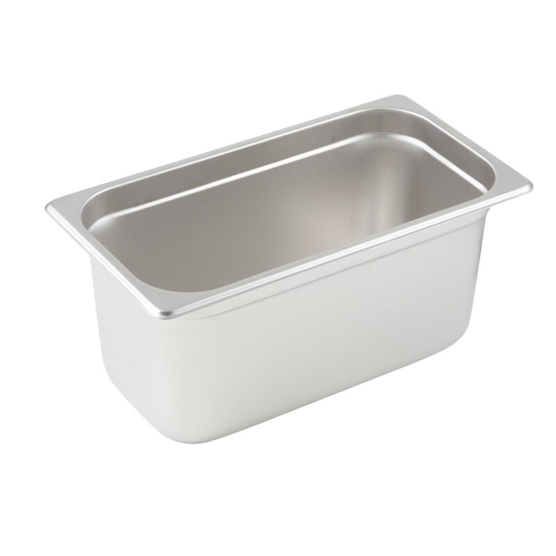 Winco SPJL-306 1/3 Size Steam Table Pan, 6" Deep