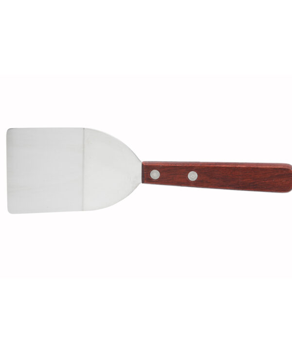 Winco TN32 Mini Offset Turner, 2" x 2-1/4" Stainless Steel Blade