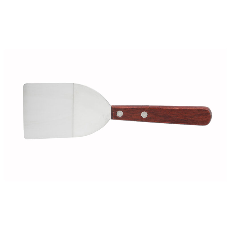 Winco TN32 Mini Offset Turner, 2" x 2-1/4" Stainless Steel Blade
