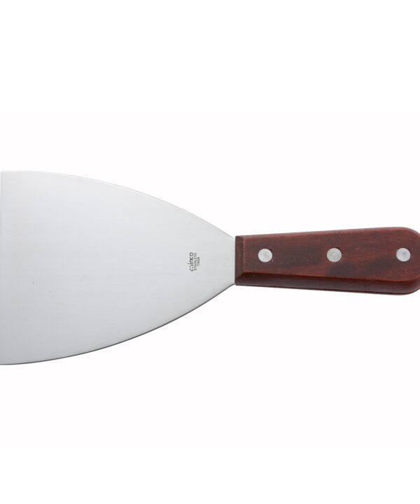 Winco TN54 Stainless Steel Blade Scraper with Wooden Handle
