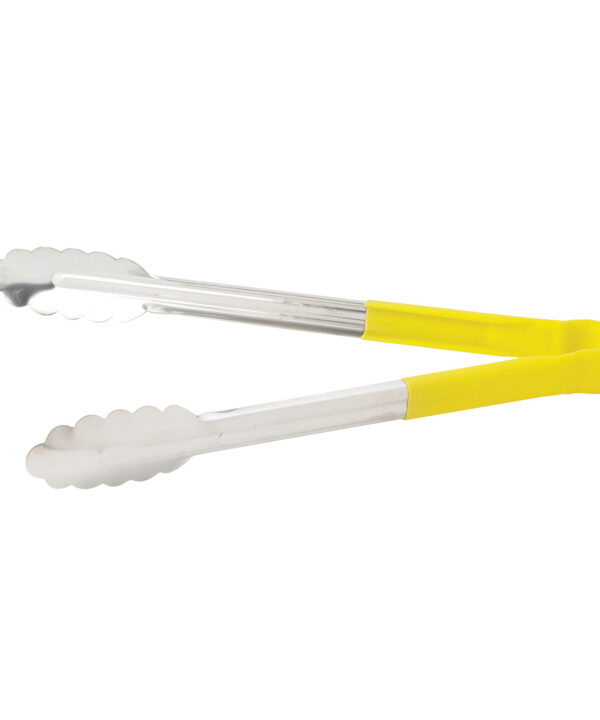 Non-Slip Utility Tongs | Winco UTPH-12Y | RHQ Supplies