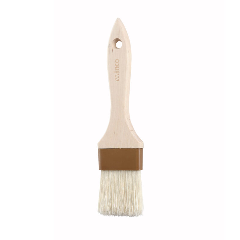 Winco WFB-20 Boar Hair Basting Brush / Pastry Brush - (2" Width)