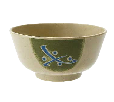 GET 0172-TD Traditional Melamine Japanese Soup & Rice Bowl, 12 oz.