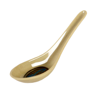 Thunder Group 7003J Wei Melamine Won Ton Soup Spoon, 3/4 oz.