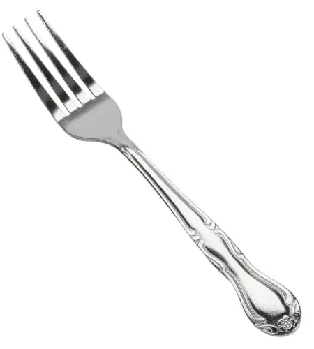 Thunder Group SLSF117 Sunflower salad fork in 18/0 stainless steel, bright mirror finish, full view