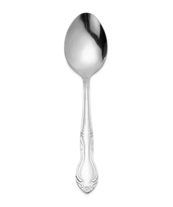 Thunder Group SLSF120 Sunflower tablespoon in bright-finish 18/0 stainless steel, full view