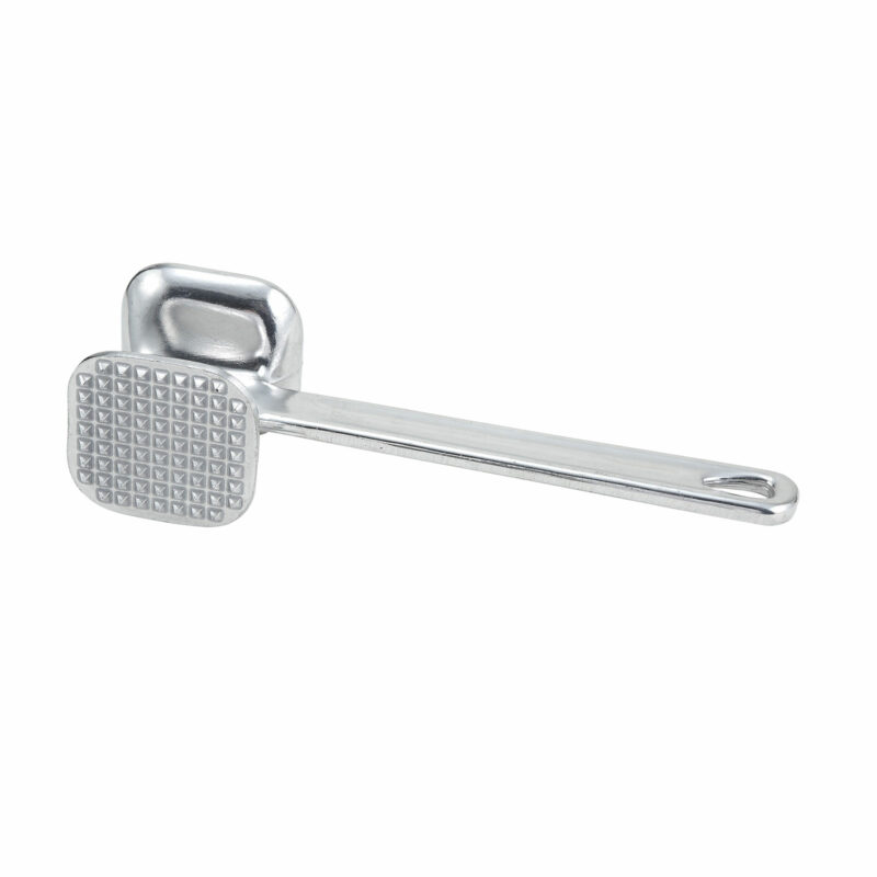 Winco AMT-2 Two-Sided Aluminum Meat Tenderizer - ( 10-1/2" )