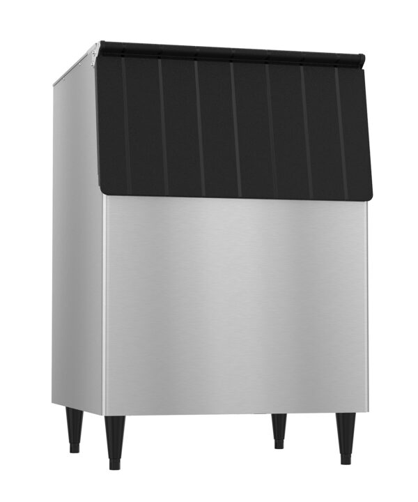 Hoshizaki BD-500SF 30 inch ice storage bin in stainless steel, front view
