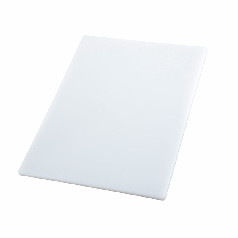 Winco CBWT-1218 Stain-Resistant White Cutting Board ( 12" x 18" x 1/2" )