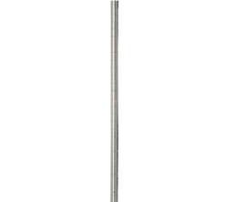 GSW WSC-P86 86 inch chrome wire shelving post in chrome finish, full-length front view