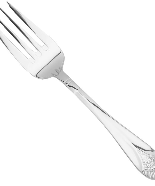 Thunder Group SLEL207 Elizabeth salad fork in mirror-polished 18/10 stainless steel, full view