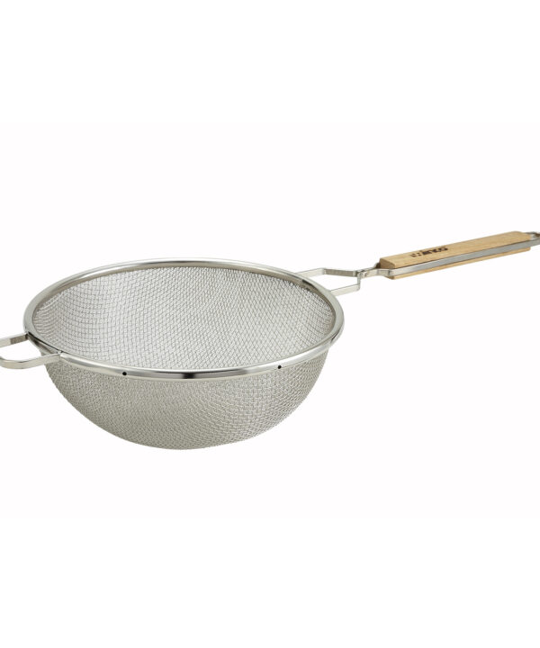 Double Mesh Strainer | Winco MSTF-8D | RHQ Supplies