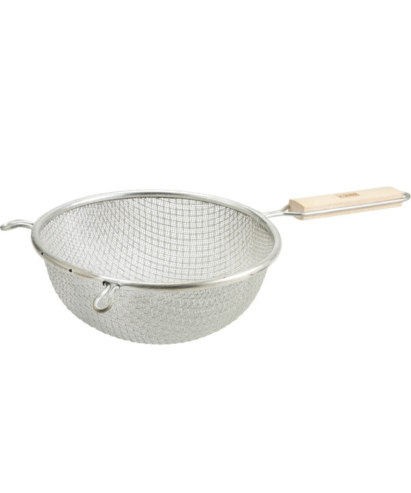 Double Mesh Strainer | Winco MSTF-8D | RHQ Supplies