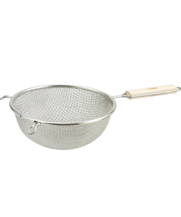 Double Mesh Strainer | Winco MSTF-8D | RHQ Supplies
