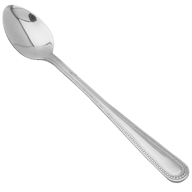 Thunder Group SLNP005 Pearl Iced Tea Spoon, 18/0 Stainless Steel